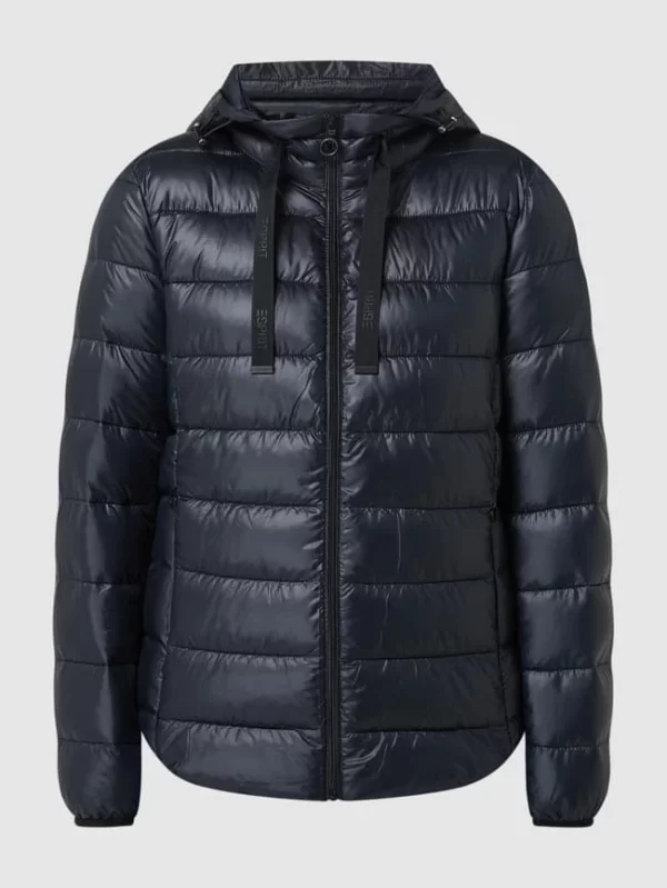 Esprit Steppjacke Mit Abnehmbarer Kapuze – Schwarz 3