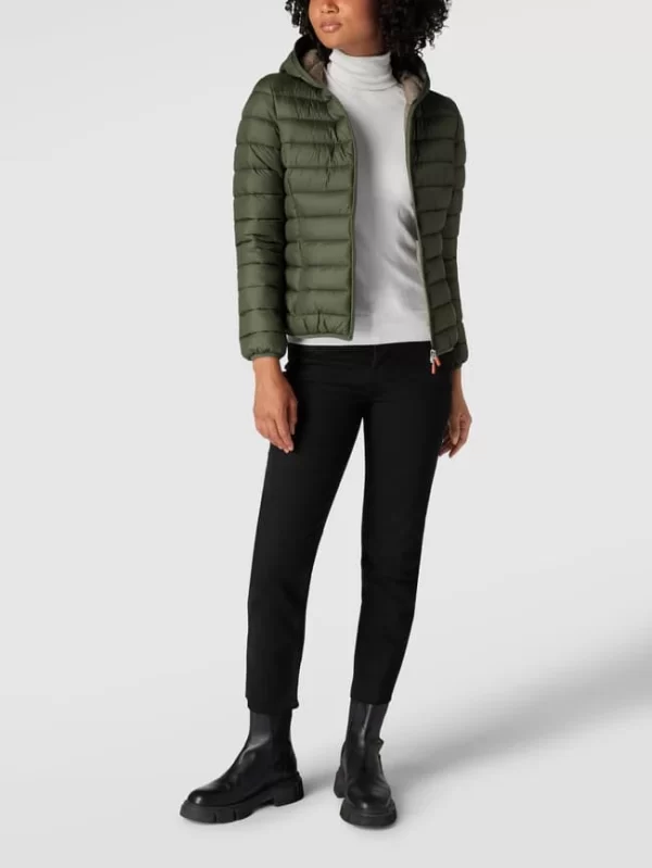 SAVE THE DUCK Steppjacke Mit Kapuze Modell ‘Daisy’ – Olivgrün 1