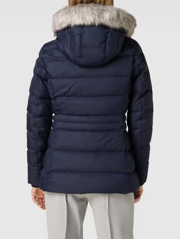 Tommy Hilfiger Daunenjacke Mit Label-Detail Modell ‘TYRA’ – Marineblau 6