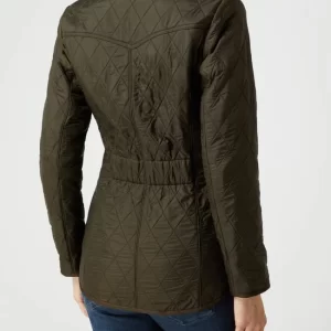 Barbour Steppjacke Mit Fleecefutter Modell ‘Cavalry’ – Olivgrün 15