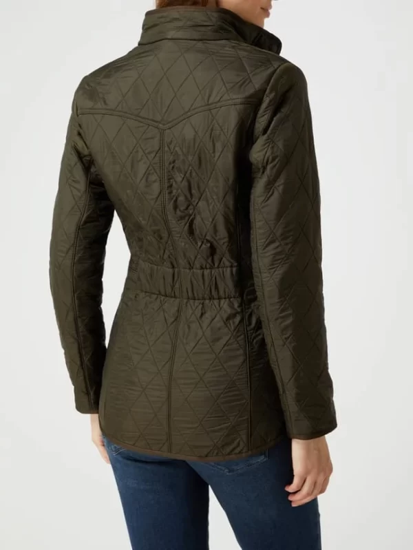 Barbour Steppjacke Mit Fleecefutter Modell ‘Cavalry’ – Olivgrün 6