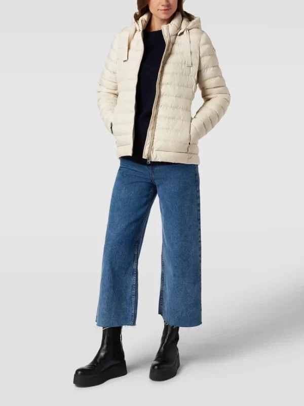 Fuchs Schmitt Steppjacke Mit Label-Detail – Sand 1