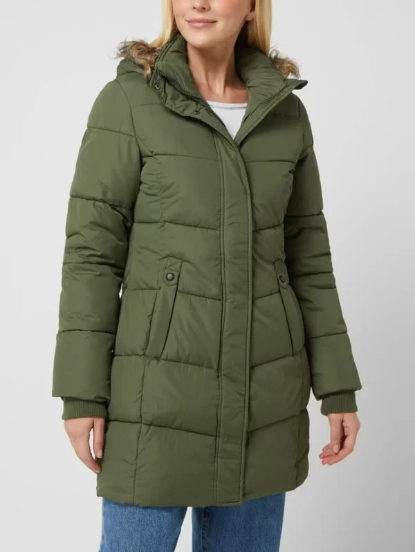 Icepeak Steppjacke Mit Abnehmbarer Kapuze – Grün 5