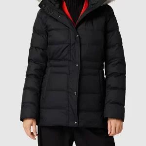 Tommy Hilfiger Daunenjacke Mit Label-Detail Modell ‘TYRA’ – Schwarz 13