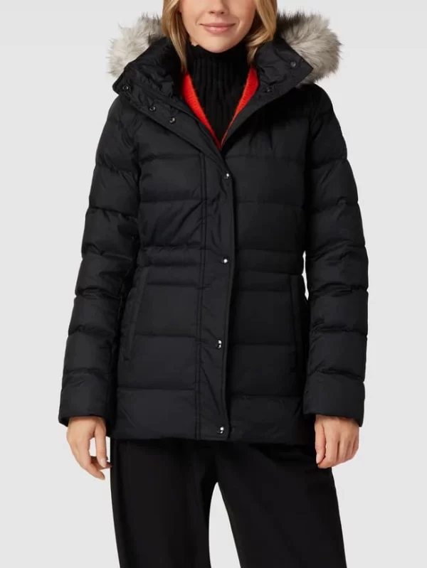 Tommy Hilfiger Daunenjacke Mit Label-Detail Modell ‘TYRA’ – Schwarz 5