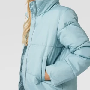 Vila Steppjacke Mit Stehkragen – Bleu Meliert 11