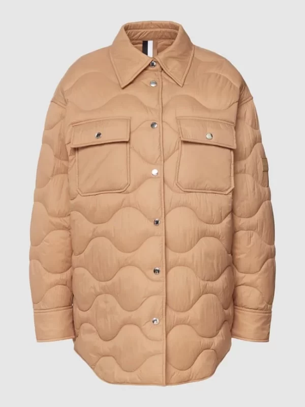 BOSS Steppjacke Mit Brusttaschen Modell ‘Palovi’ – Camel 3