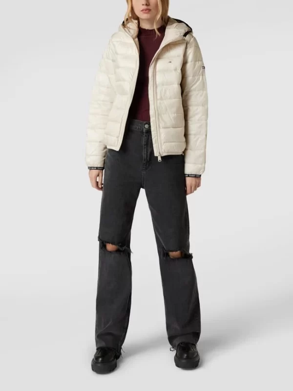 Tommy Jeans Steppjacke Mit Logo-Details – Sand 1