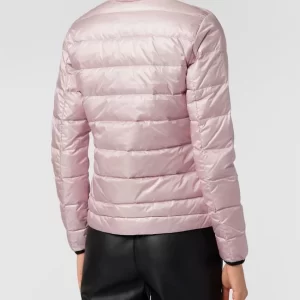 Blauer Usa Daunenjacke Mit Brand-Detail – Flieder 15