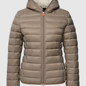 SAVE THE DUCK Steppjacke Mit Kapuze Modell ‘Daisy’ – Taupe 9