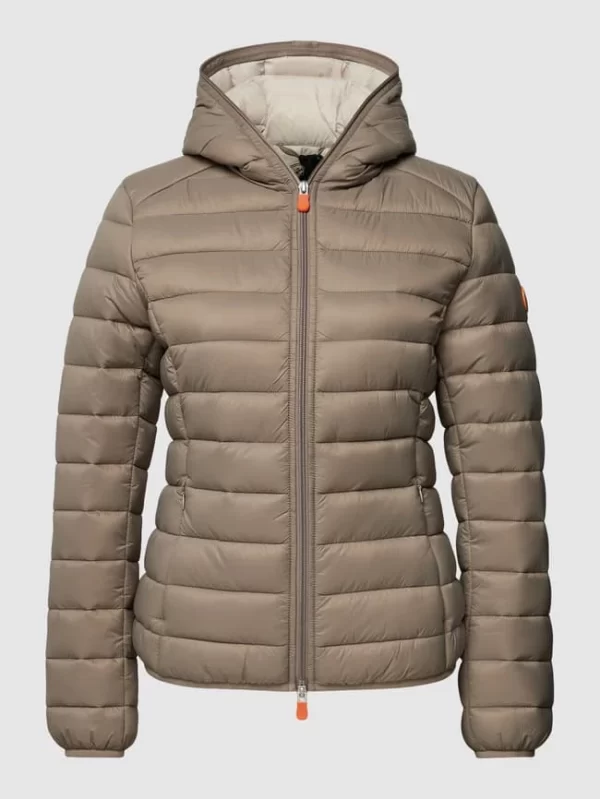SAVE THE DUCK Steppjacke Mit Kapuze Modell ‘Daisy’ – Taupe 3
