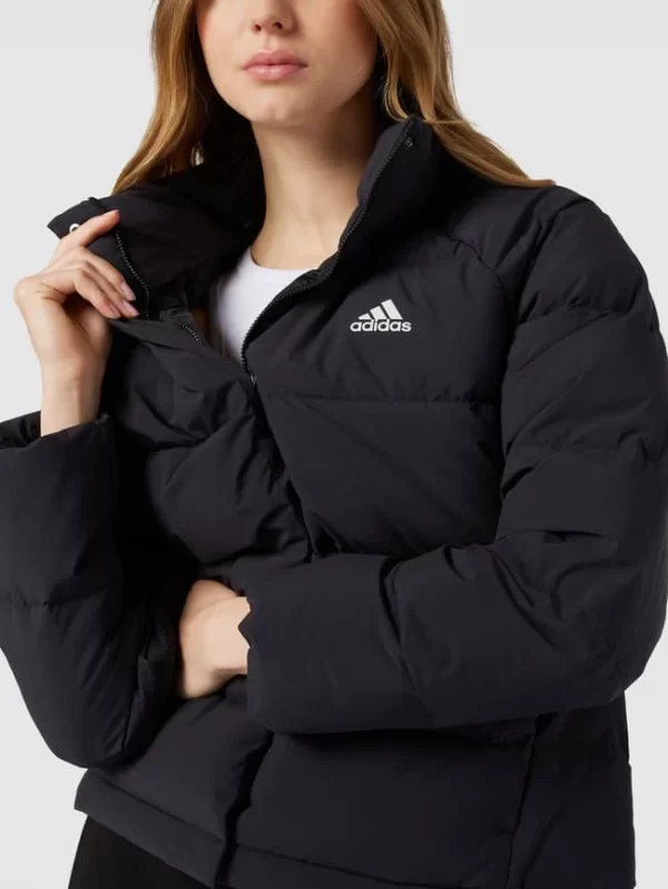 ADIDAS SPORTSWEAR Daunenjacke Mit Label-Print Modell ‘HELIONIC’ – Schwarz 4