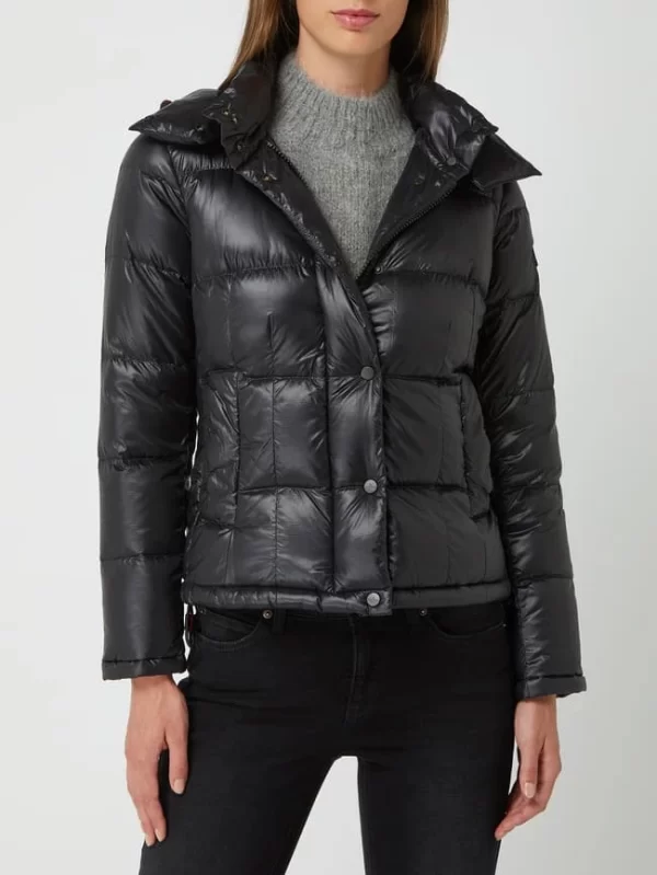 Peuterey Daunenjacke Mit Abnehmbarer Kapuze Modell ‘Bryce’ – Schwarz 5