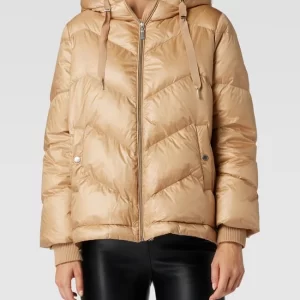 Comma Daunenjacke In Stepp-Optik – Beige 13