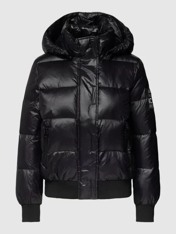 ARMANI EXCHANGE Daunenjacke Mit Label-Patch – Schwarz 3