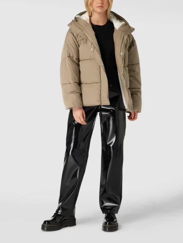 REVIEW Steppjacke Mit Kapuze – Lindgrün 1