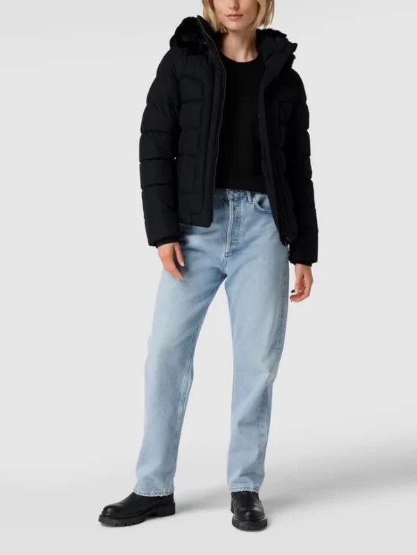 Wellensteyn Funktionsjacke Mit Abnehmbarer Kapuze Modell ‘Belvitesse Short’ – Marineblau 1