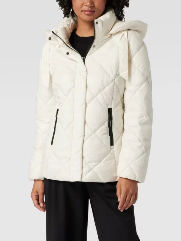 Gerry Weber Edition Steppjacke Mit Reißverschlusstaschen – Offwhite 5