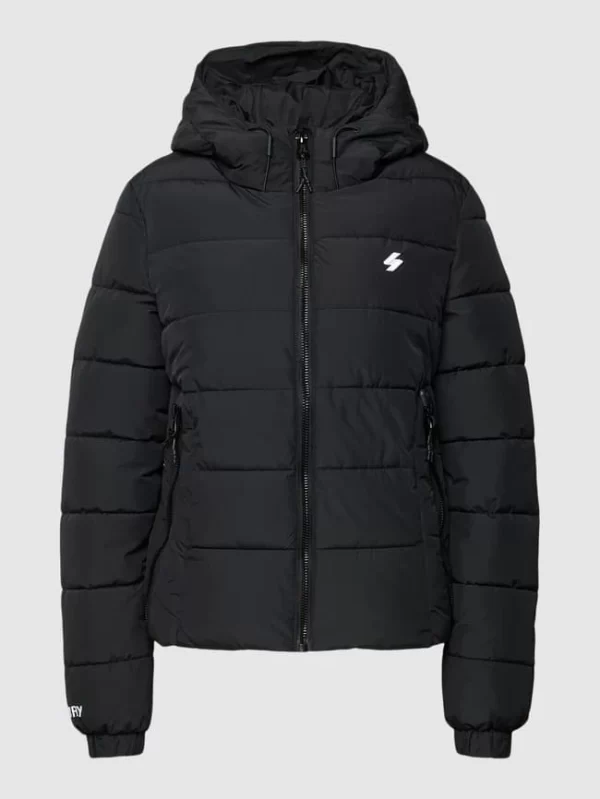 Superdry Steppjacke Mit Label-Stitching Modell ‘SPIRIT’ – Schwarz 3