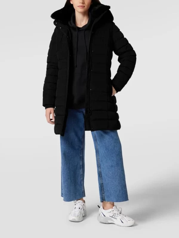 Wellensteyn Funktionsjacke Mit Abnehmbarer Kapuze Modell ‘Santorin Long’ – Schwarz 1
