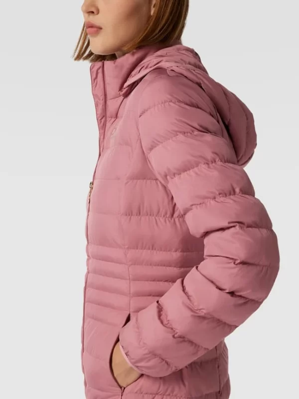 EA7 Emporio Armani Steppjacke Mit Label-Print Modell ‘GIUBBOTTO’ – Rosa 4