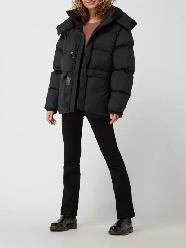 REVIEW Steppjacke Mit Wattierung – Schwarz 1