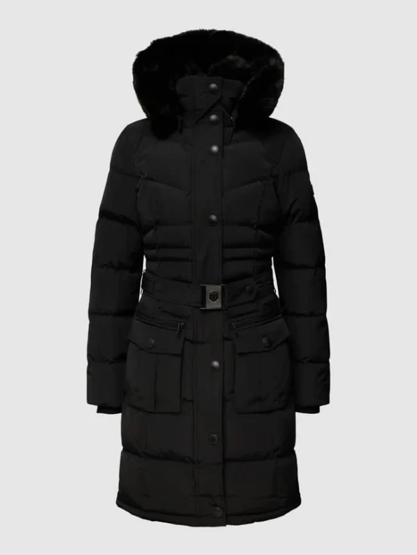 Wellensteyn Steppjacke Mit Taillengürtel Modell ‘OPIUM’ – Schwarz 3