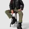 KARL KANI Steppjacke In Leder-Optik – Schwarz 19