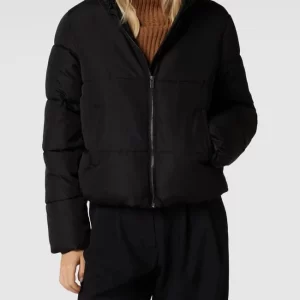 Vila Steppjacke Mit Stehkragen – Schwarz 13