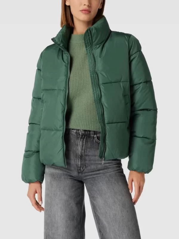 Vila Steppjacke Mit Stehkragen – Bottle 5