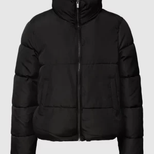 Vila Steppjacke Mit Stehkragen – Schwarz 9