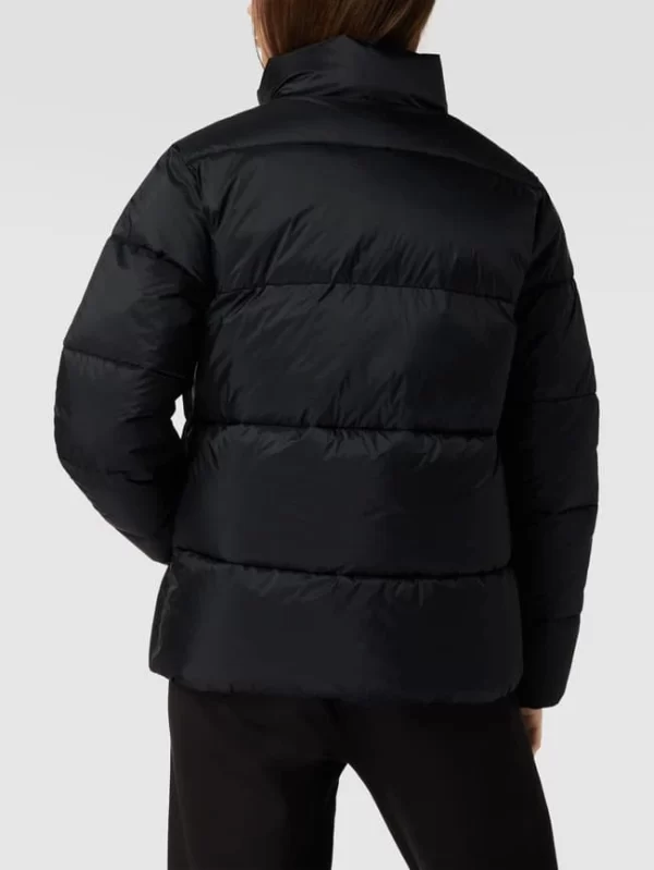 CHAMPION Steppjacke Mit Label-Print – Schwarz 6