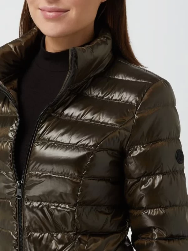 Beaumont Amsterdam Daunenjacke Mit Stehkragen – Khaki 4