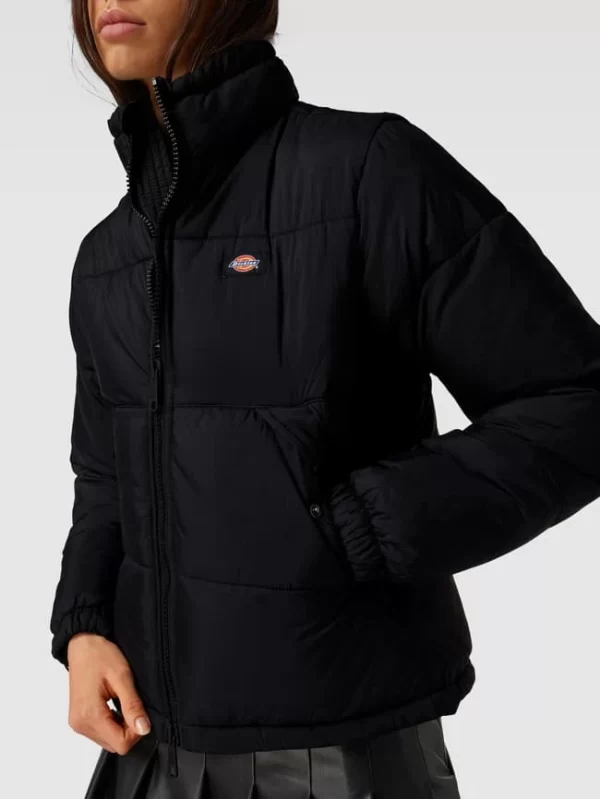 Dickies Steppjacke Mit Label-Patch Modell ‘ALATNA’ – Schwarz 4