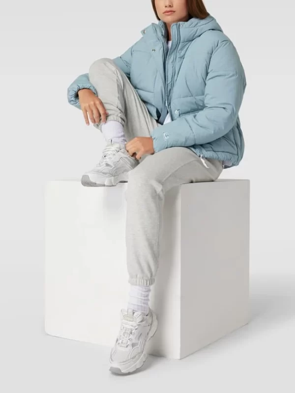 CHAMPION Steppjacke Mit Kapuze – Hellblau 1