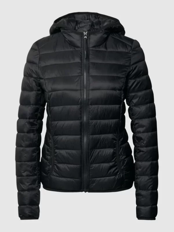 REVIEW Steppjacke Mit Seitlichen Eingrifftaschen – Schwarz 3