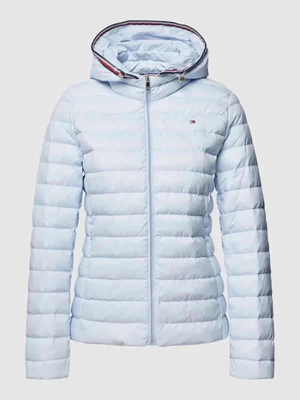 Tommy Hilfiger Daunenjacke In Stepp-Optik – Hellblau 3