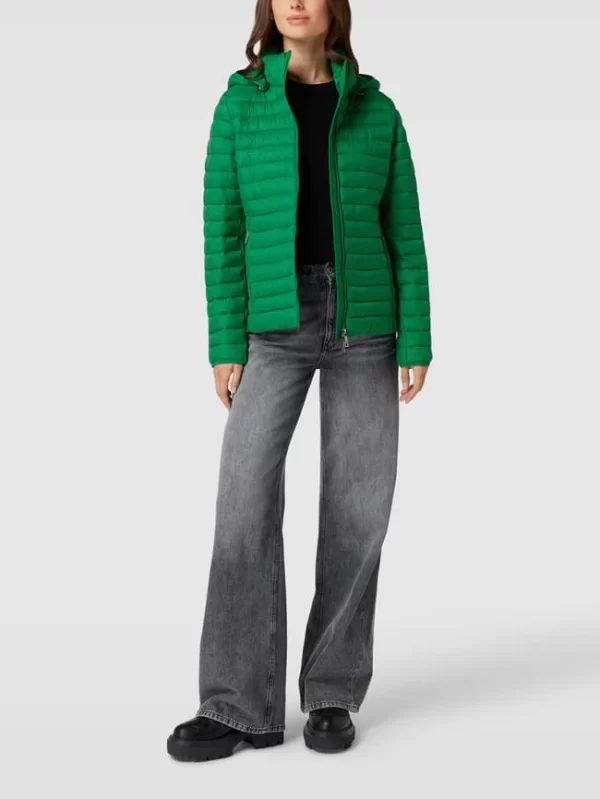 Fuchs Schmitt Steppjacke Mit Abnehmbarer Kapuze – Grün 1