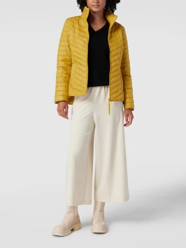 Gerry Weber Edition Steppweste Mit Eingrifftaschen – Senfgelb 1