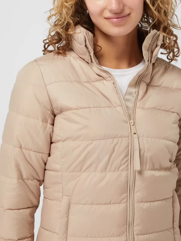 Tom Tailor Steppjacke Mit Stehkragen – Beige 4