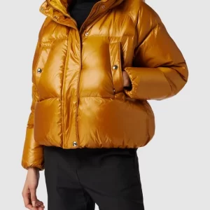 Tommy Hilfiger Daunenjacke Mit Kapuze – Gold 13