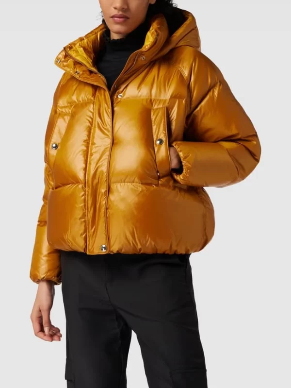 Tommy Hilfiger Daunenjacke Mit Kapuze – Gold 5