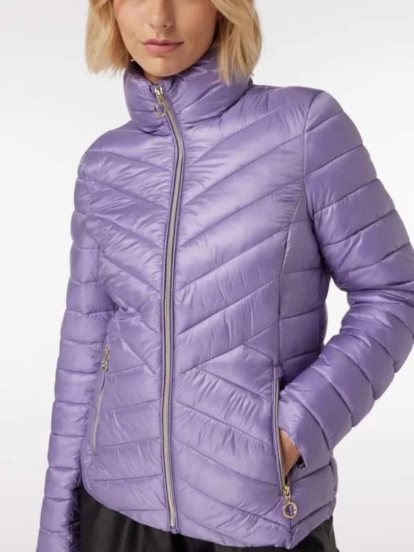 Christian Berg Woman Selection Steppjacke Mit Stehkragen Und Reißverschlusstasche – Lavendel 4
