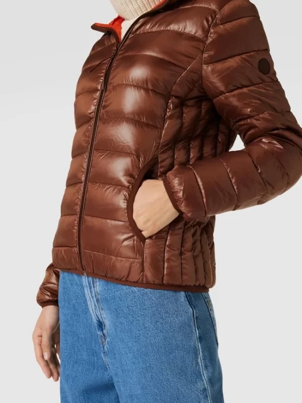 Q/S Designed By Steppjacke Mit Label-Detail – Hellbraun 4
