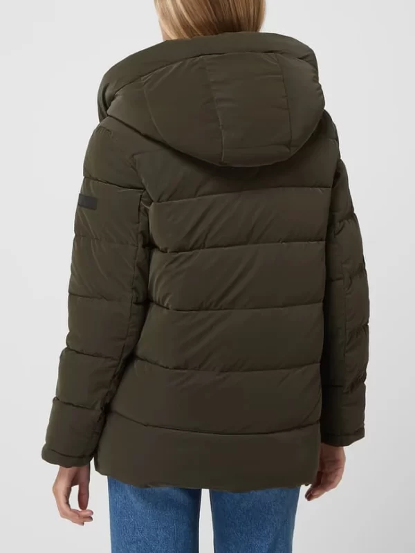 DKNY Steppjacke Mit Kapuze – Khaki 6