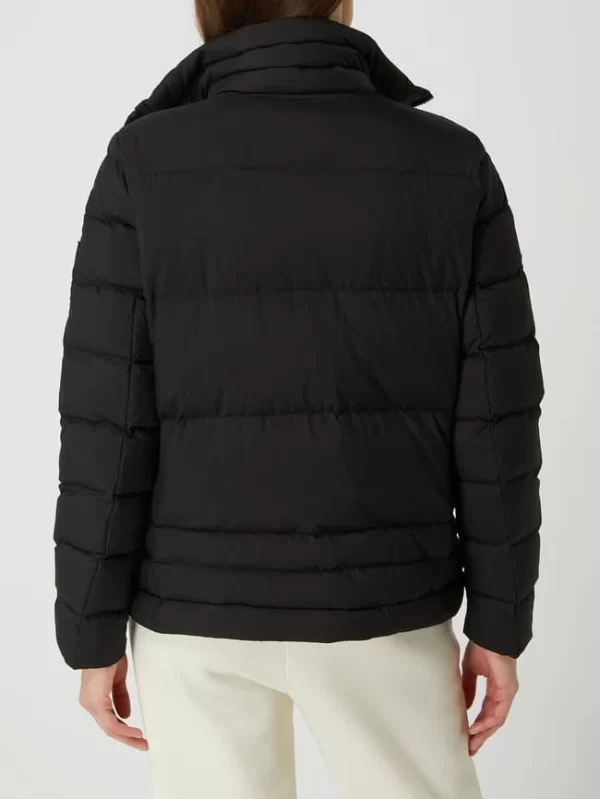 Dolomite Daunenjacke Mit Stehkragen – Wasserabweisend – Schwarz 6
