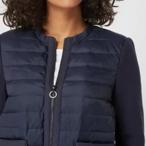 S.Oliver BLACK LABEL Daunenjacke Mit Stehkragen – Marineblau 11