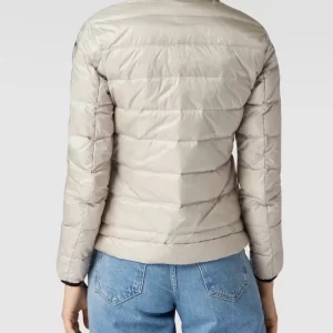 Blauer Usa Daunenjacke Mit Brand-Detail – Kitt 15