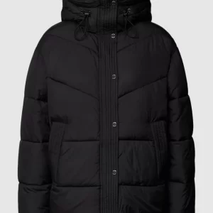 S.Oliver RED LABEL Steppjacke Mit Kapuze – Schwarz 9