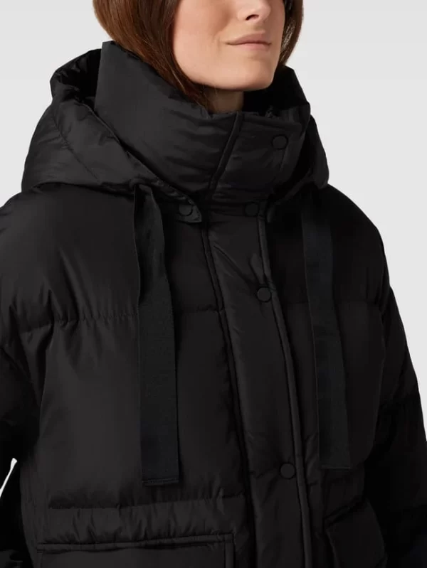 Marc O’Polo Oversized Daunenjacke Mit Stehkragen – Schwarz 4